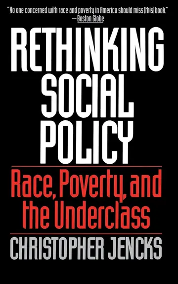 Cover of Rethinking Social Policy