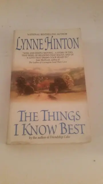 Cover of The Things I Know Best