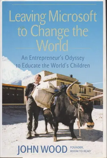 Cover of Leaving Microsoft to Change the World