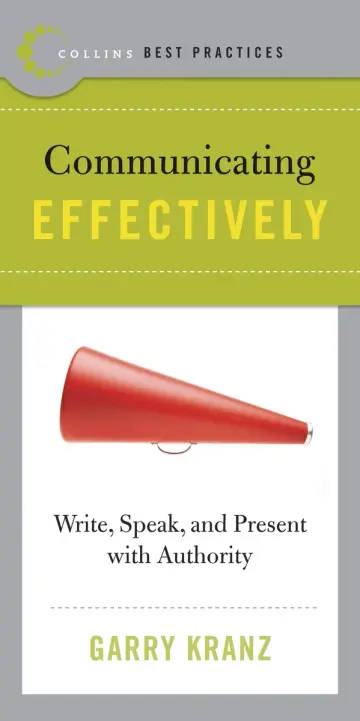 Cover of Communicating Effectively