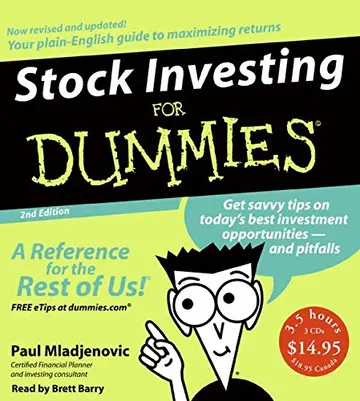 Cover of Stock Investing for Dummies 2nd Ed. CD
