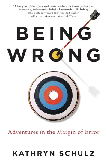 Cover of Being Wrong Pb