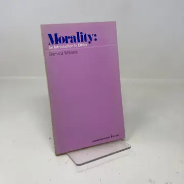 Cover of Morality
