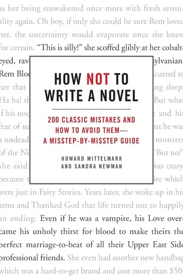 Cover of How Not to Write Novel Pb