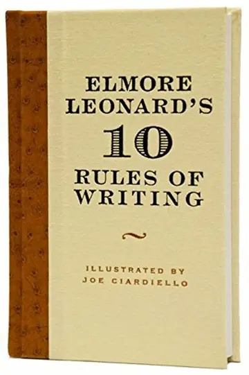Cover of Elmore Leonard's 10 Rules of Writing