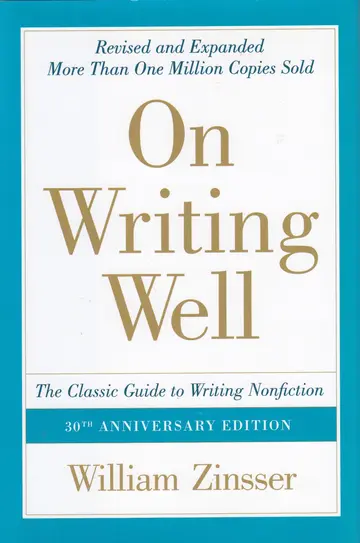 Cover of On Writing Well