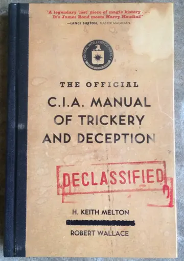 Cover of The Official CIA Manual of Trickery and Deception