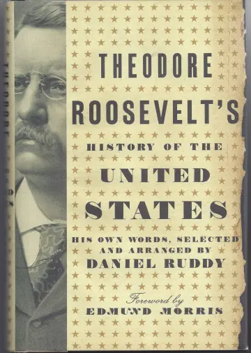 Cover of Theodore Roosevelt's History of the United States