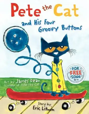 Cover of Pete the Cat and His Four Groovy Buttons