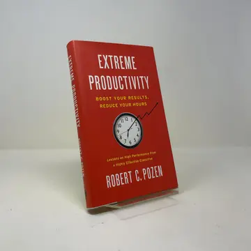 Cover of Extreme Productivity