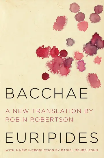 Cover of Bacchae