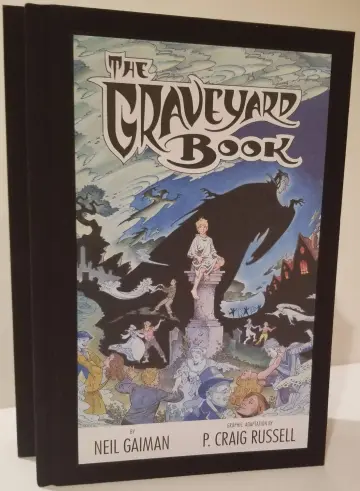 Cover of The Graveyard Book Graphic Novel Single Volume Special Limited Edition