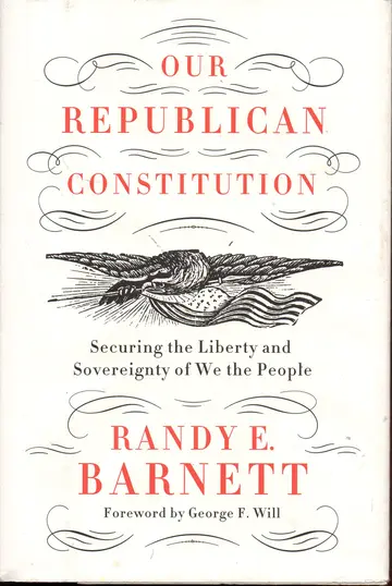 Cover of Our Republican Constitution