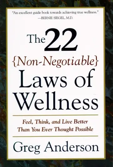 Cover of The 22 Non-Negotiable Laws of Wellness