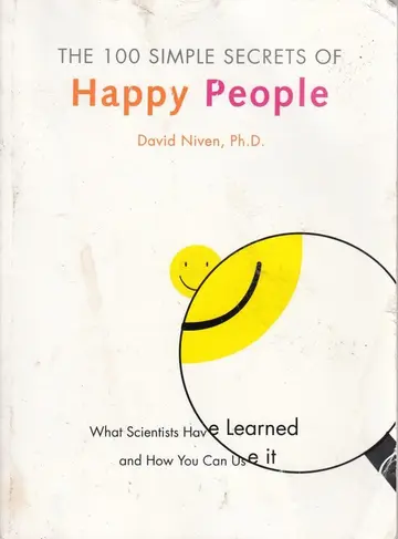 Cover of 100 Simple Secrets of Happy People, the