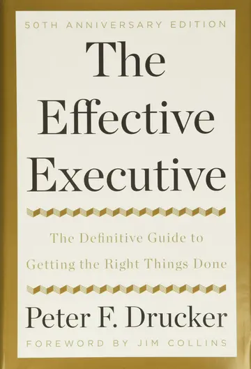Cover of The Effective Executive