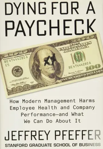 Cover of Dying for a Paycheck