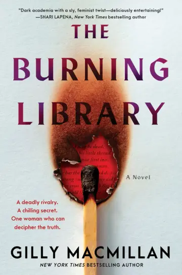 Cover of The Burning Library
