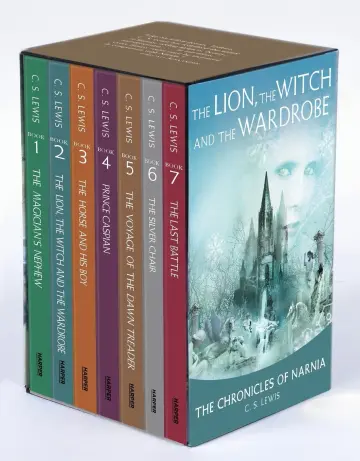 Cover of The Chronicles of Narnia Rack Paperback 7-Book Box Set