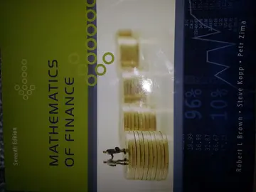 Cover of Mathematics of Finance, Seventh Edition