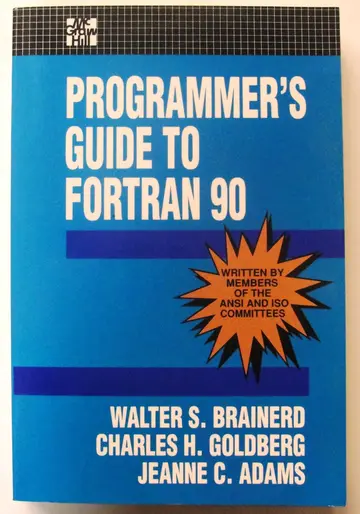 Cover of Fortran 90