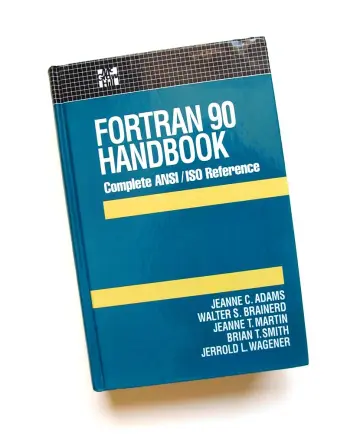Cover of Fortran 90 Handbook