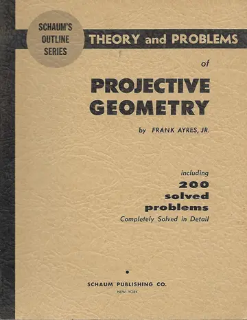 Cover of Projective Geometry