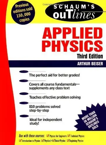 Cover of Schaum's Outline of Theory and Problems of Applied Physics