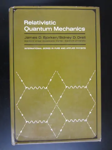 Cover of Relativistic Quantum Mechanics
