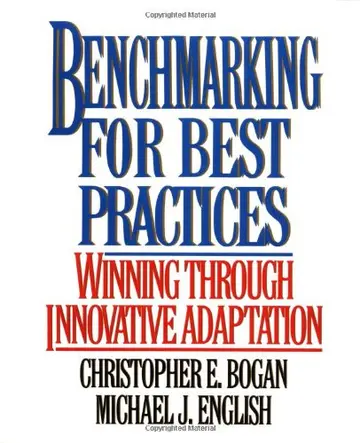 Cover of Benchmarking for Best Practices