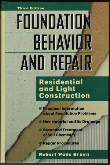 Cover of Foundation Behavior and Repair
