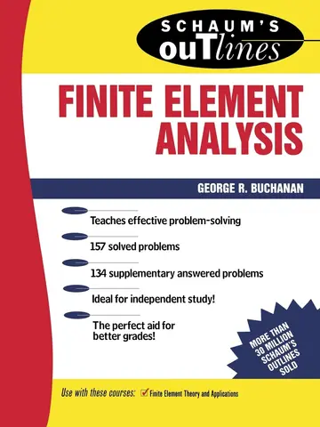 Cover of Schaum's Outline of Theory and Problems of Finite Element Analysis