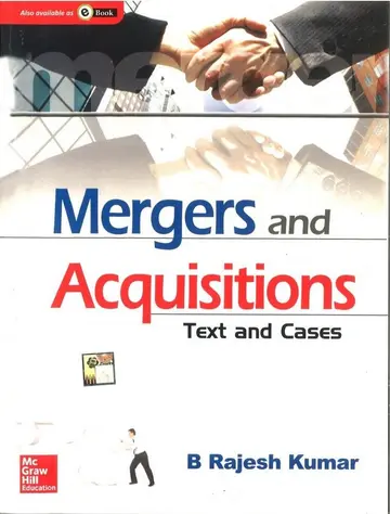 Cover of Mergers and Acquisitions