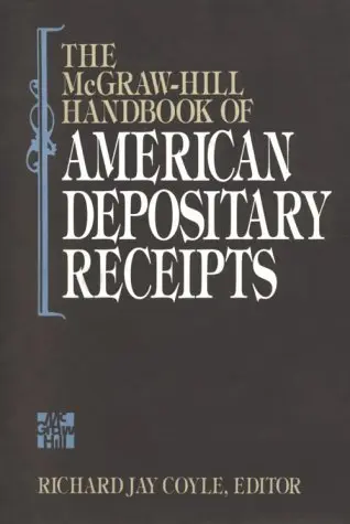 Cover of The McGraw-Hill Handbook of American Depository Receipts