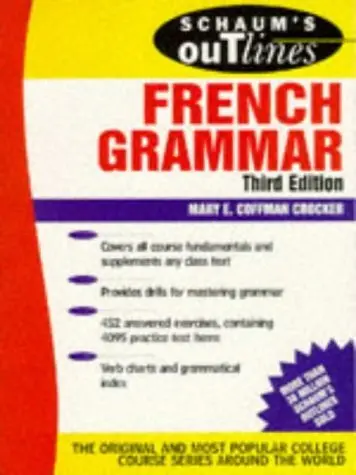 Cover of Schaum'S French Grammar, 3/E