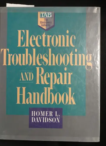 Cover of Electronic Troubleshooting and Repair Handbook