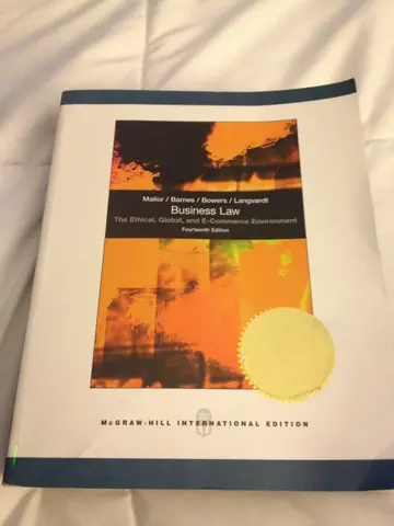 Cover of Business Law