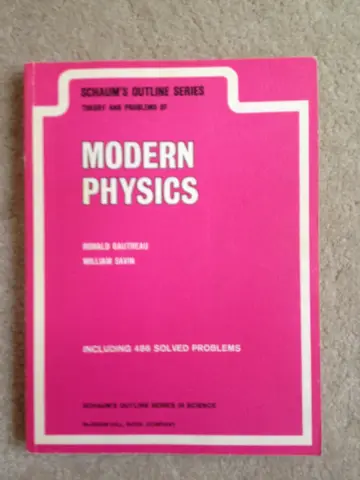 Cover of Schaum's Outline of Modern Physics