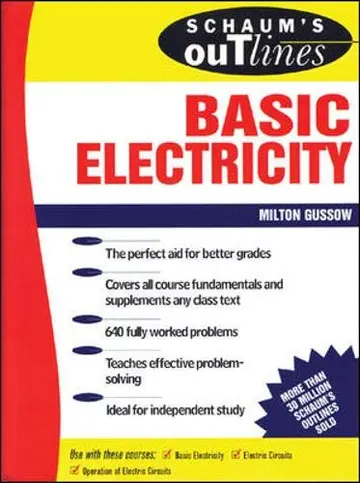 Cover of Schaum's Outline of Basic Electricity