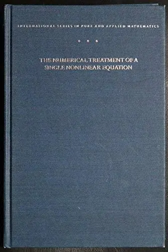 Cover of Numerical Treatment of a Single Nonlinear Equation