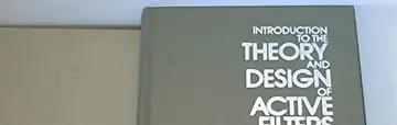 Cover of Introduction to the Theory and Design of Active Filters