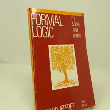 Cover of Formal Logic