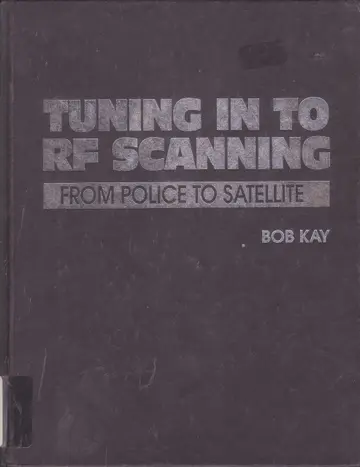 Cover of Tuning in to RF Scanning