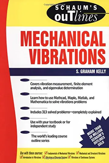 Cover of Schaum's Outline of Mechanical Vibrations