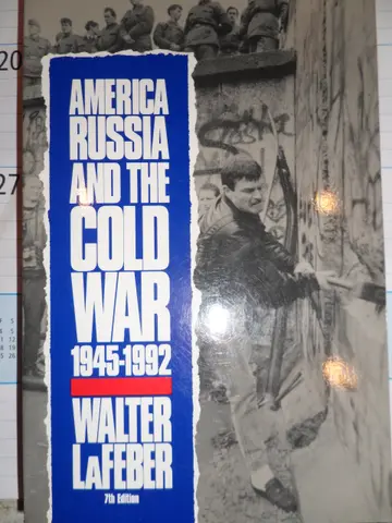 Cover of America, Russia and the Cold War