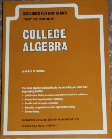 Cover of Schaum's Outline of Linear Algebra