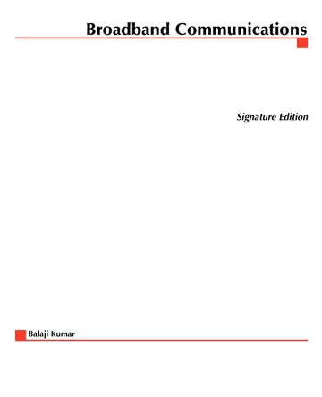 Cover of Broadband Communications