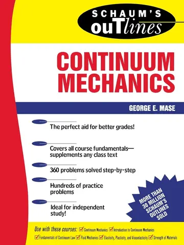 Cover of Schaum's Outline of Continuum Mechanics