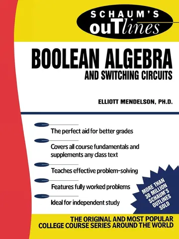 Cover of Schaum's Outline of Theory and Problems of Boolean Algebra and Switching Circuits