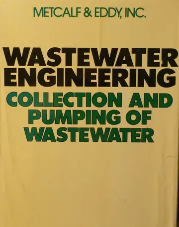 Cover of Wastewater Engineering